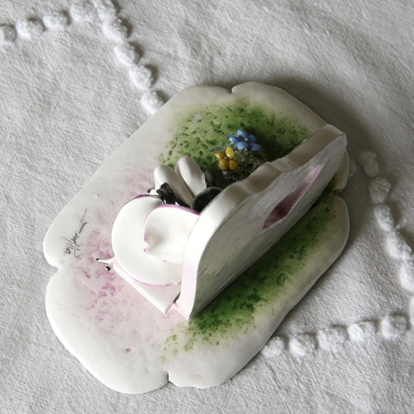 Zampiva Artist Signed Italy Art Figurine Rare Ret. - Picture 7 of 8